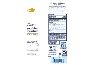 Label (Dv Sh Derma Soothing Moisture 6p 12z   Artwork)
